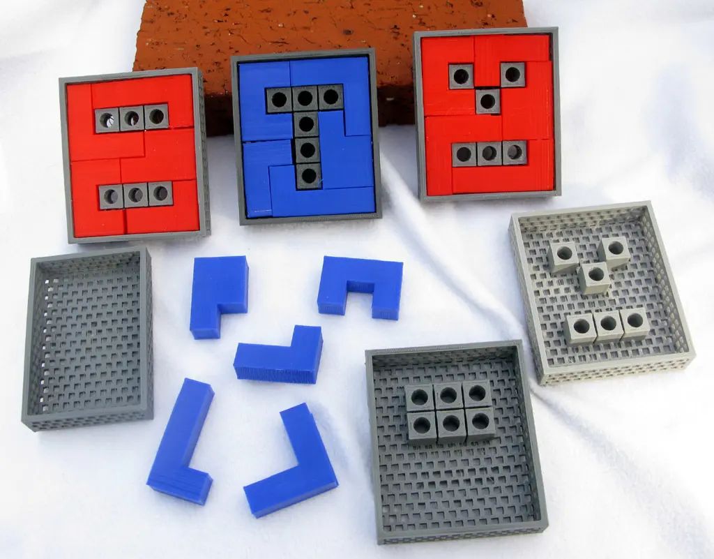 3D-пазл сборный геометрический, PLA, 3D-печать, арт. PZ-PUZ-CC-5f3e4ecd7d53