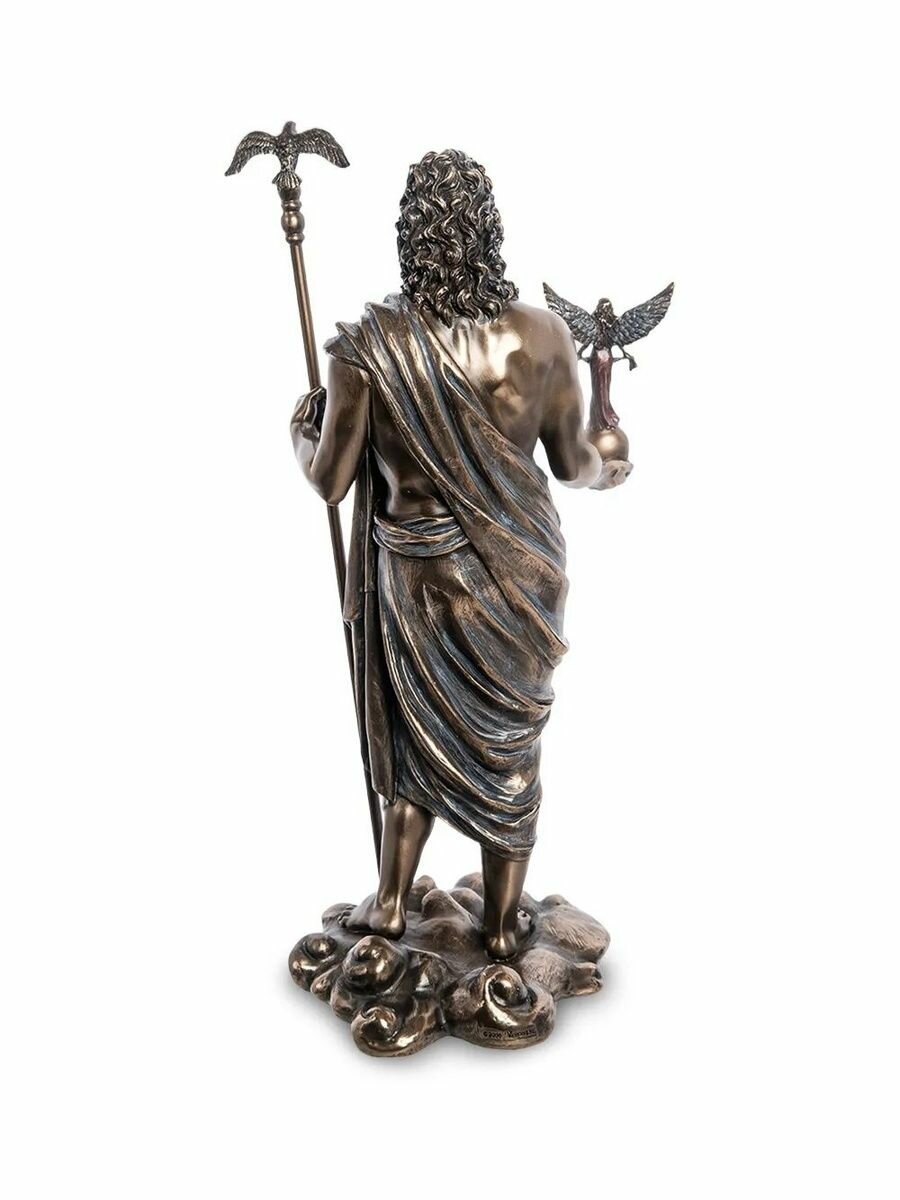 Статуэтка Зевс Громовержец, 30.5*10*13.5 см, материал полистоун — фото 1