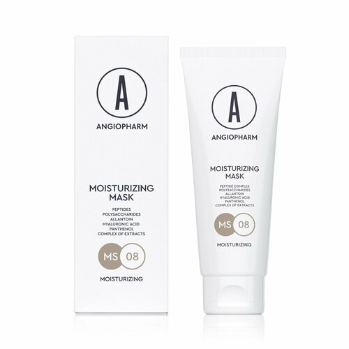 фото Ангиофарм moisturising mask увлажняющая маска для лица, 75 мл