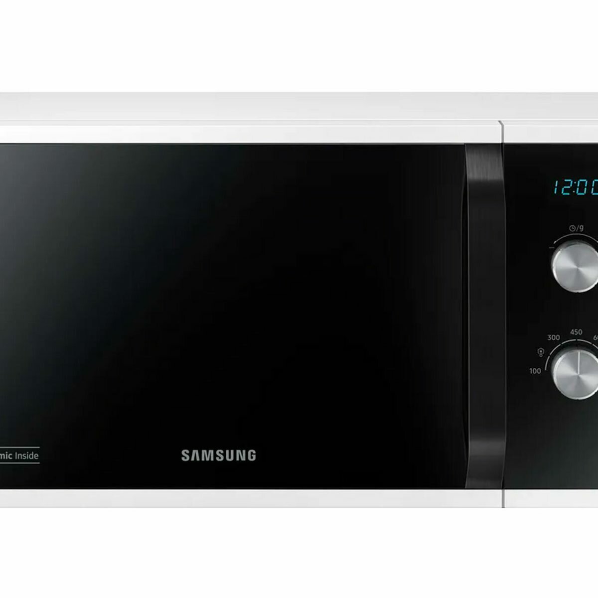 Микроволновая печь SAMSUNG MS23K3614AW/BW, объем 23 л, мощность 800 Вт, механическое управление (MS23K3614AW/BW)