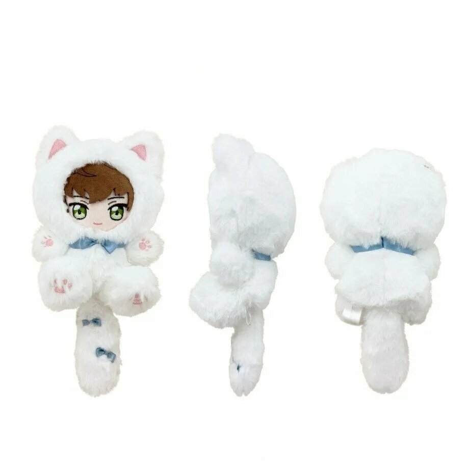 Игрушка мягкая аниме Код Гиас Восставший Лелуш 2 Сузаку Куруруги / Code Geass Hangyaku no Lelouch R2 Suzaku Kururugi плюшевая игрушка 15 cm