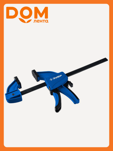 Изображение товара Струбцина ЗУБР, пистолетная, быстрозажимная, стальная рама, 150х85 мм