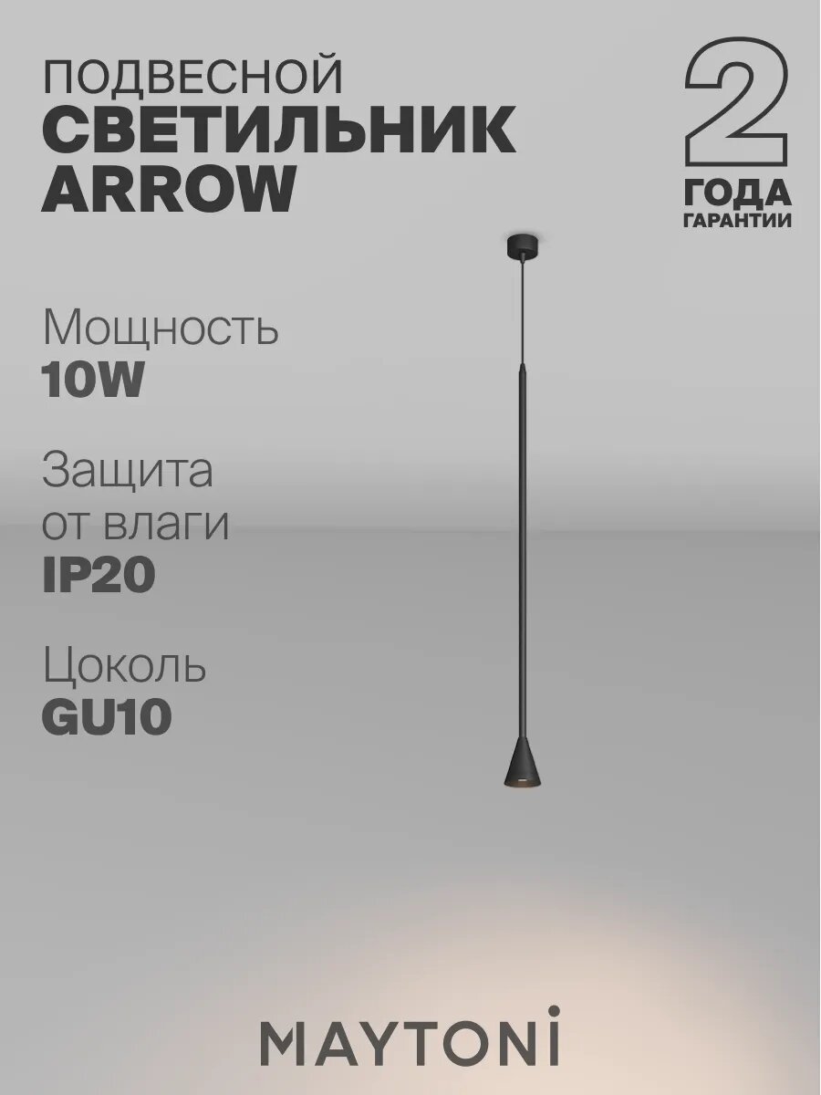 Подвесной светильник Maytoni Technical P064PL-01B-1