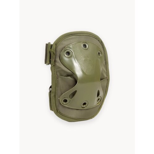 Комплект наколенников и налокотников тактических для защиты суставов, зеленый