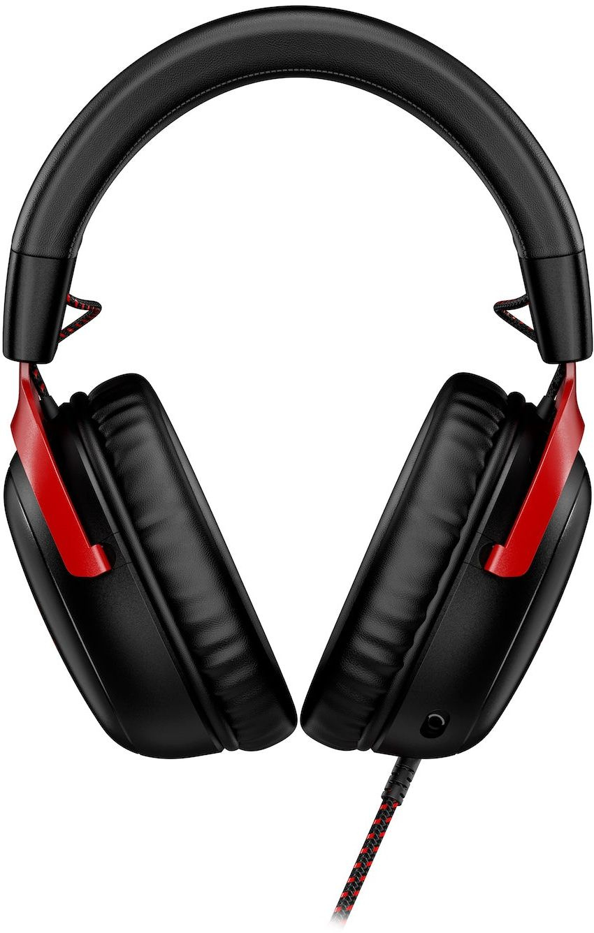 Наушники проводные HyperX Cloud III черный/красный (727A9AA) — фото 1