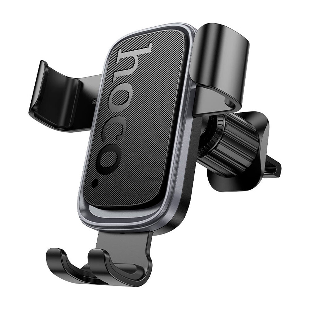 Автомобильный держатель Hoco H80, зажимной, для дефлектора, чёрного цвета