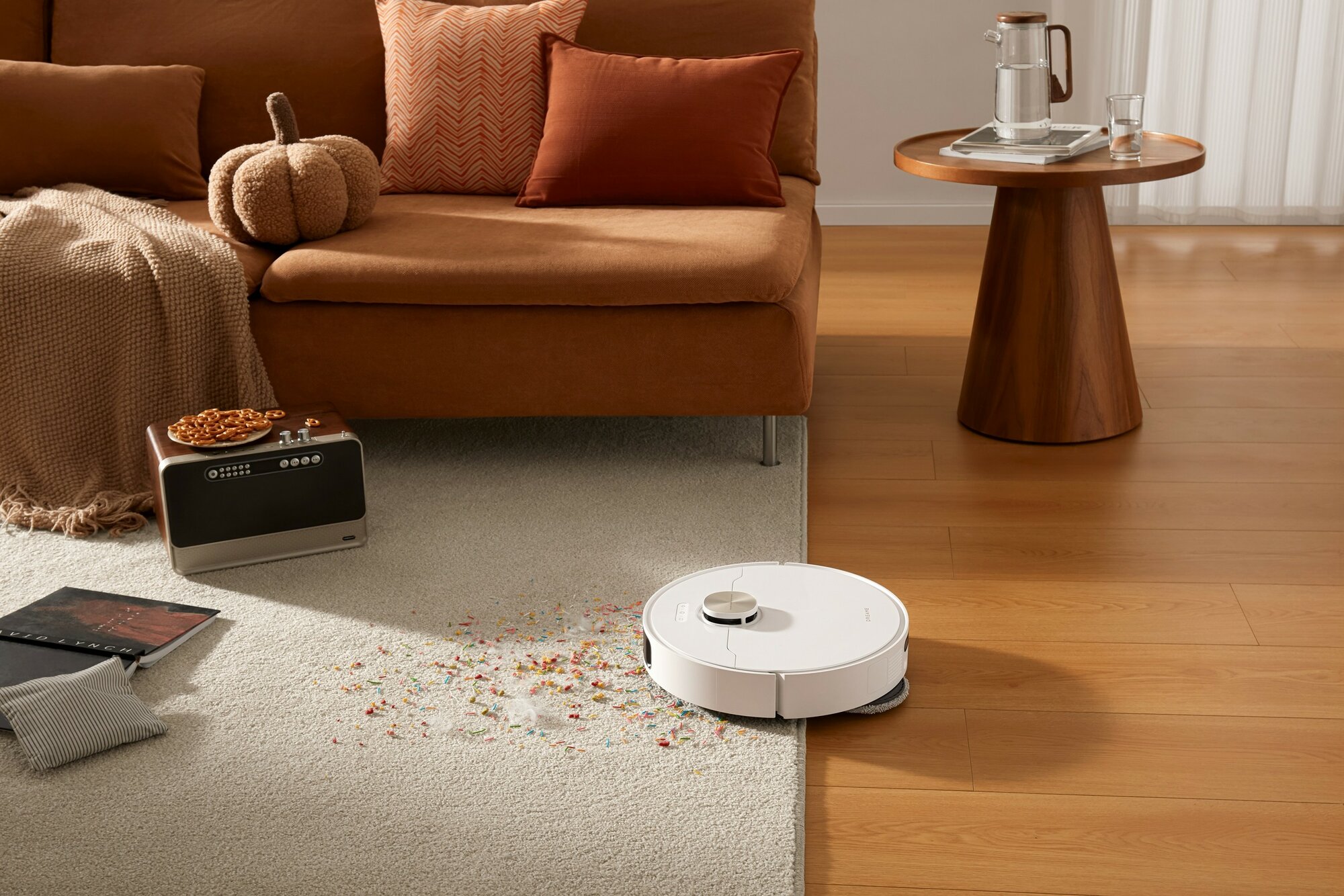 Робот-пылесос Xiaomi Dreame L10s Pro Gen2, белый, управление со смартфона