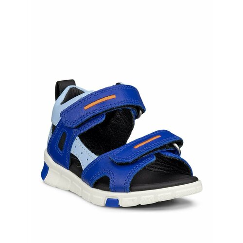 фото Сандалии ecco mini stride sandal, размер 22, синий/голубой