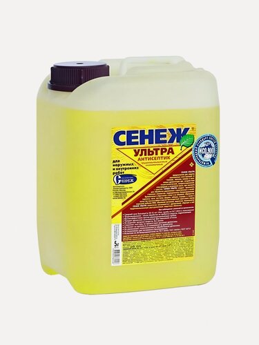 Изображение товара Антисептик для дерева Сенеж Ультра 5 кг, защита от плесени и насекомых