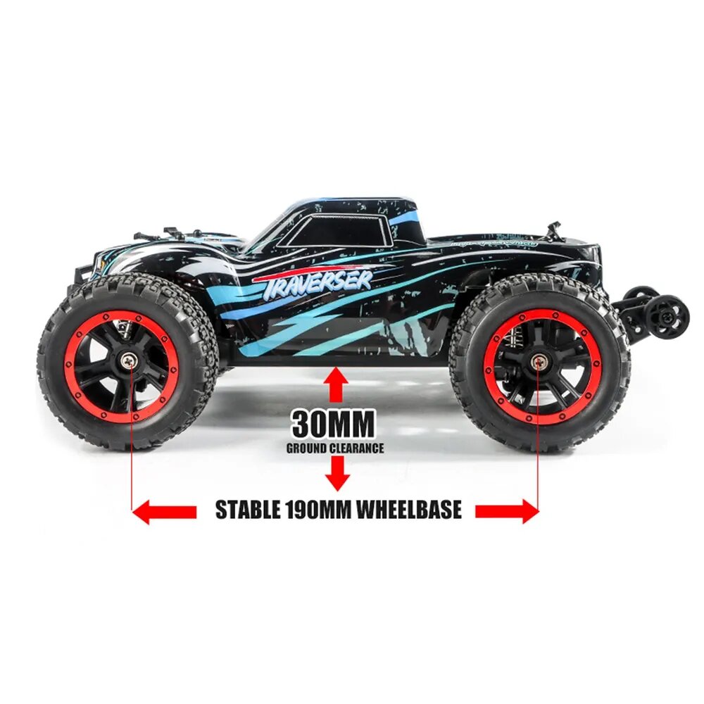Внедорожник с дистанционным управлением, мощный двигатель RC390, для улицы