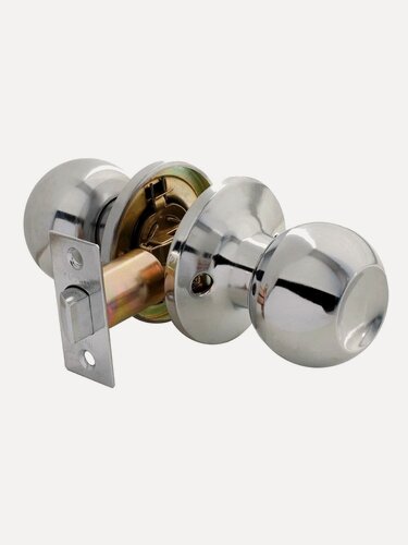 Изображение товара Ручка дверная MORELLI Rucetti HK-01, сталь, полированный хром, с защелкой