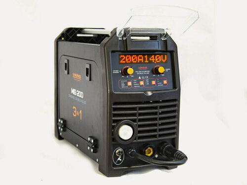 Изображение товара Сварочный полуавтомат VIKING MIG 200 DOUBLE PULSE SYNERGIC MIG/MMA/LIFT-TIG 3 в 1