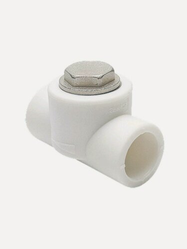 Изображение товара Фильтр полипропиленовый РосТурПласт d32 мм 90 градусов, внутренняя резьба, для систем горячего и холодного водоснабжения