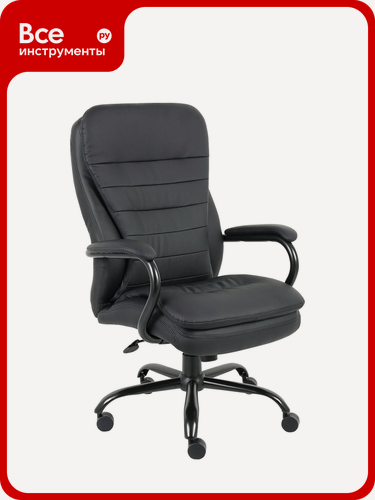 Изображение товара Кресло руководителя компьютерное рабочее офисное/для дома BRABIX Premium Heavy Duty Hd-001, Нагрузка 200 кг 531015