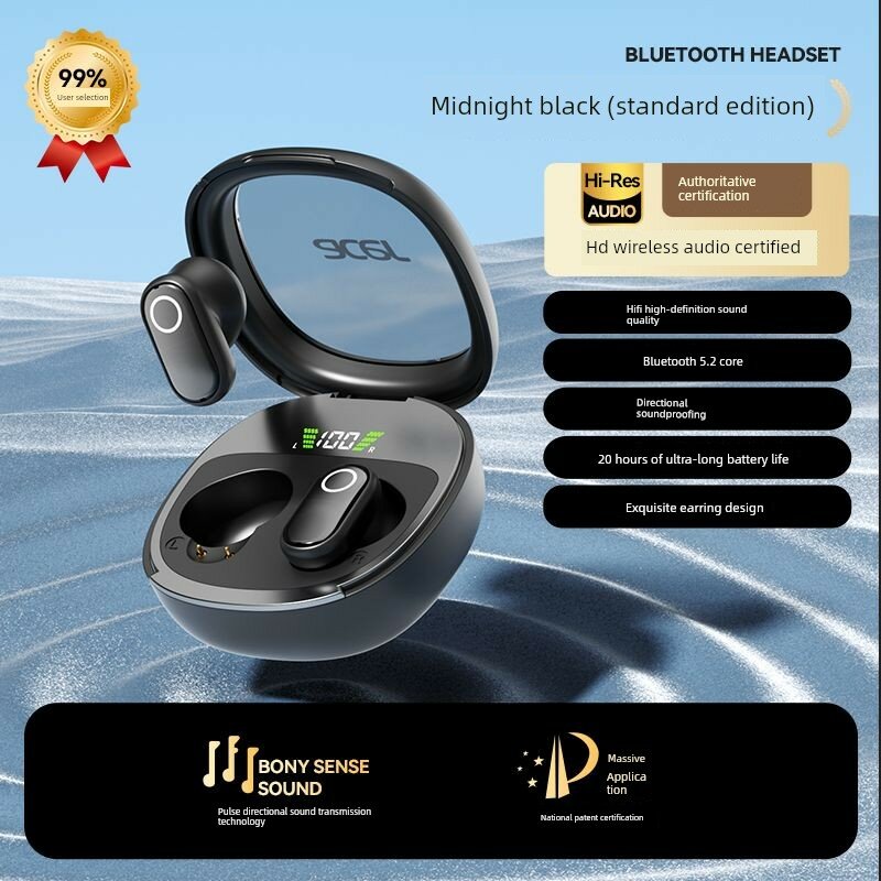 Acer OHR513 Bluetooth наушники с кинематографическим звуком, 25 ч. батареи, премиальным шумоподавлением, матовый черный