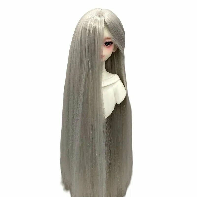 Yutotue 1/3 1/4 1/6 BJD Волосы куклы Длинные, парик для кукол BJD, сменная причёска для коллекционных кукол разных