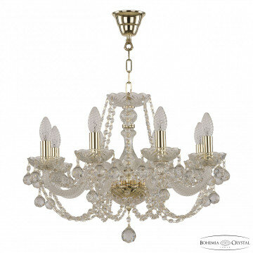 Люстра хрустальная 101/8/195 G Balls Bohemia Ivele Crystal (Богемия Ивеле Кристалл)