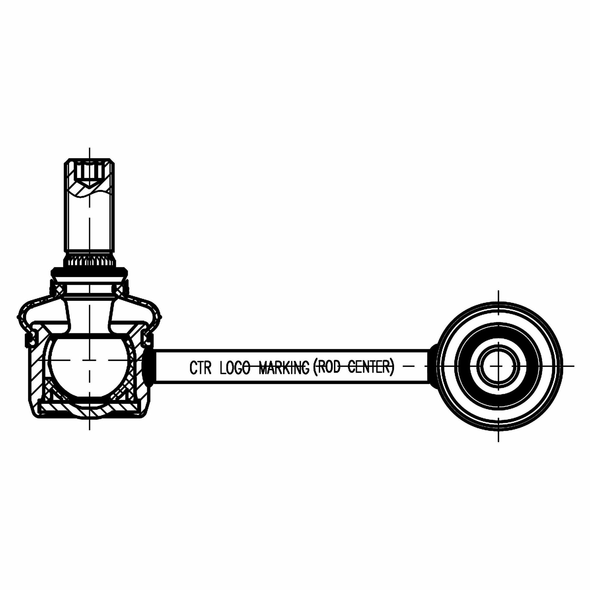 Тяга стабилизатора задняя, для Лексус GS 2006-2011, IS 2006-2015 арт CL1045