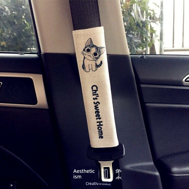 Автомобильный декор: Кот-сыр из хлопка и льна, 20 см длиной для салона автомобиля