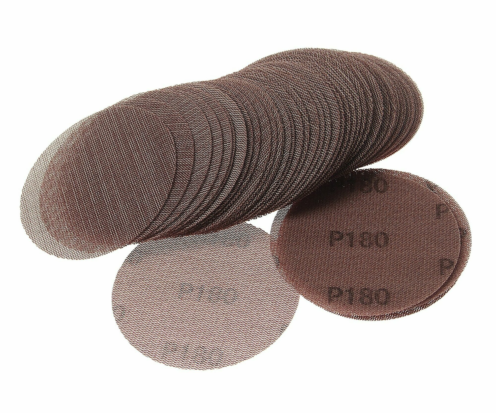 Круг абразивный сетчатый 115мм (Grit 180)(к-т 50 шт) ROCKFORCE