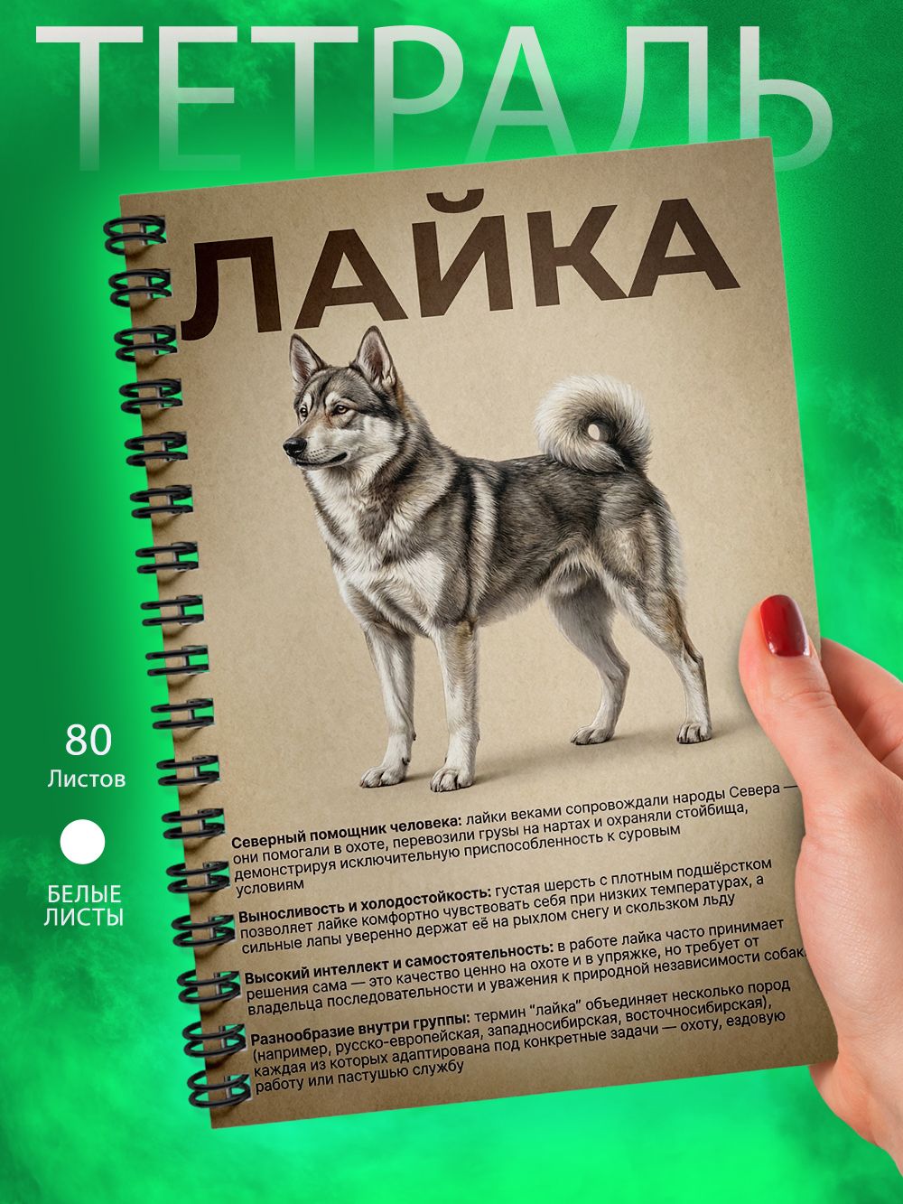 Тетрадь - А5 - Лайка