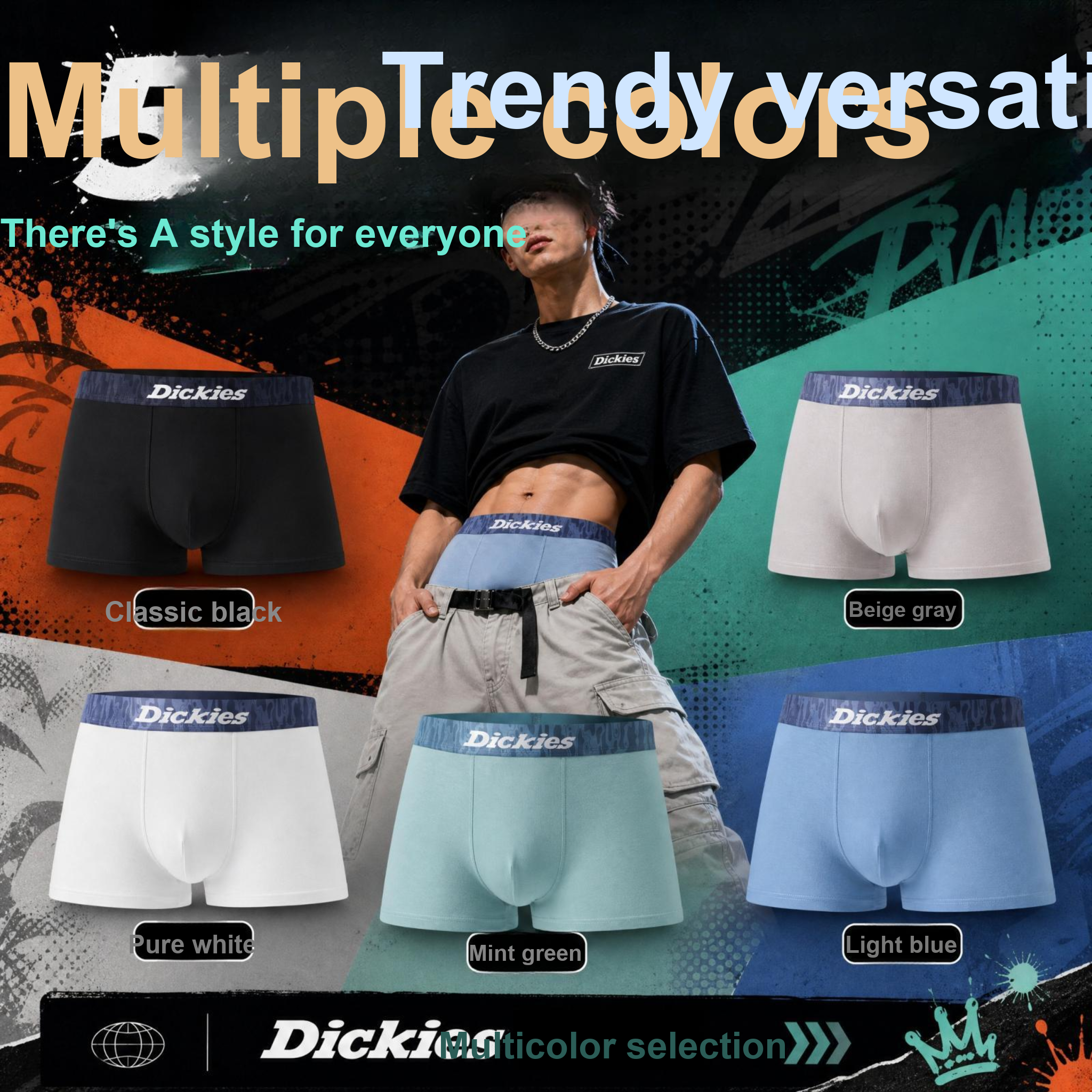 Трусы Dickies, размер XXL — фото 1