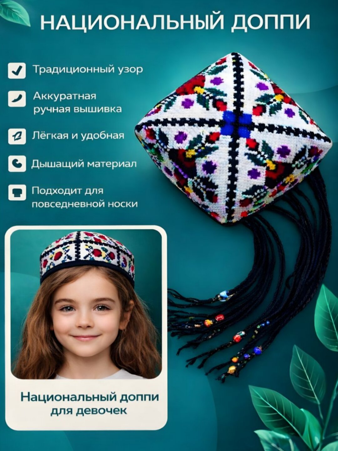 Шапка для девочек и женщин