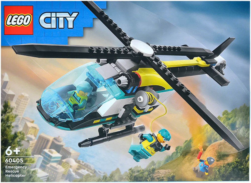 Конструктор LEGO CITY "Спасательный вертолет" — фото 1