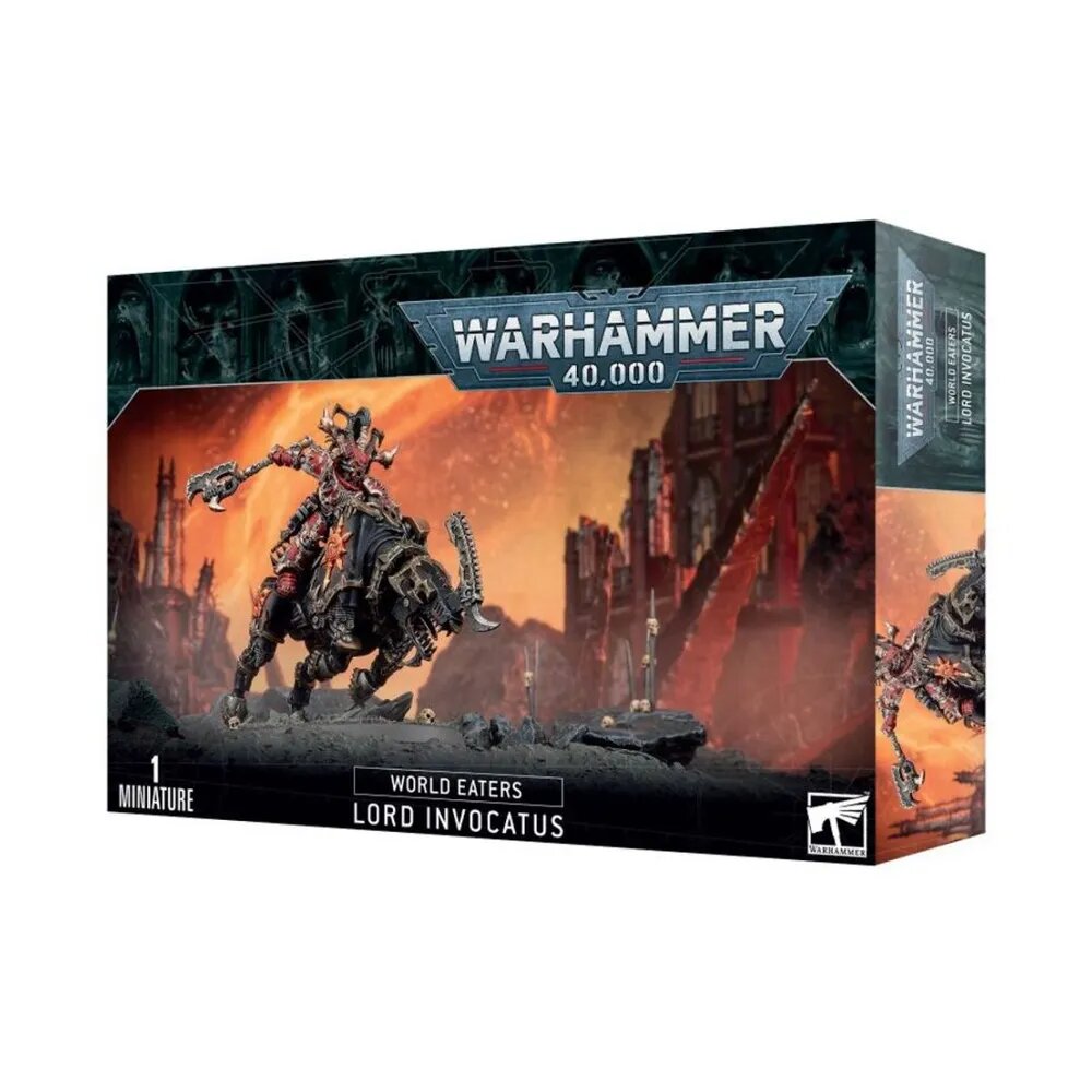 Warhammer 40K Пожиратели Миров Лорд Инвиктус. Фигурка миниатюра