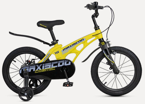 Изображение товара Детский велосипед Maxiscoo Cosmic Standart 16' (2025) 16 Желтый (100-120 см)