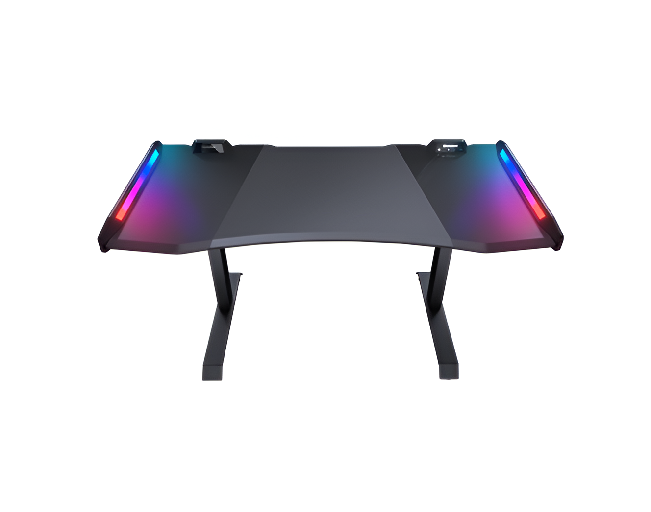 Cougar MARS 120 — современный игровой стол с RGB-подсветкой, прочной металлической конструкцией карбоновой поверхностью.