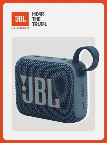 Изображение товара Беспроводная Bluetooth колонка GO4, синий