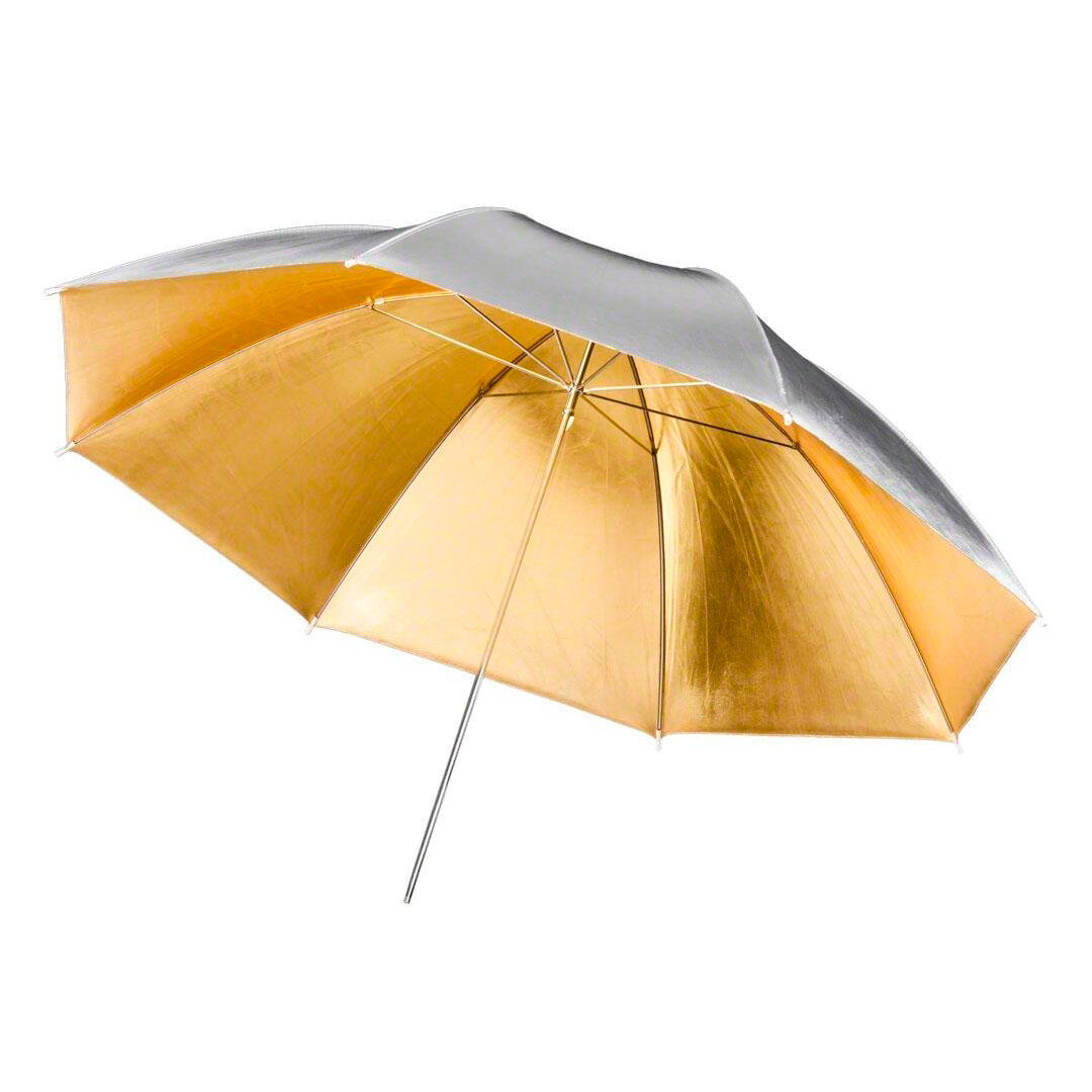 Зонт Grifon US-101GS Зонт 2 в 1, золото / серебро, 101 см