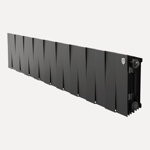 Изображение товара Радиатор биметаллический Royal Thermo PianoForte 200 Чёрный - 18 секц.