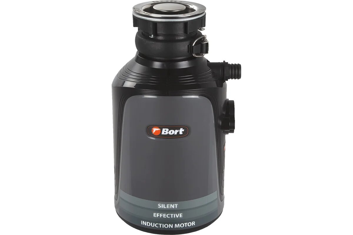 Измельчитель Bort Alligator Plus пищевых отходов, 750 Вт, 1480 об/мин, 1450 мл, 55 дБ