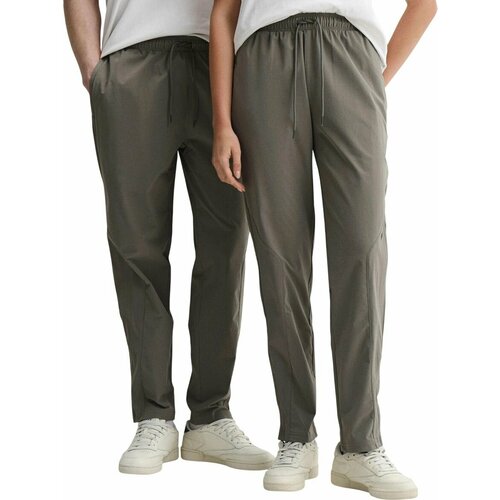 фото Брюки спортивные reebok b trackpant, размер l, серый