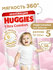 Подгузники для девочек Huggies Ultra Comfort 5(12-22кг), 56шт