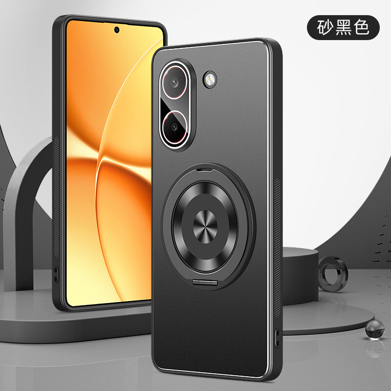 Чехол Для Poco X8 Pro / Поко Х8 Про / Redmi Turbo5, soft touch, чехол-кардиомонитор, поликарбонат (PC), защита камеры, ударопрочный, встроенная подставка, усиленные углы, Xiaomi, Poco X8 Pro, Redmi Turbo5,