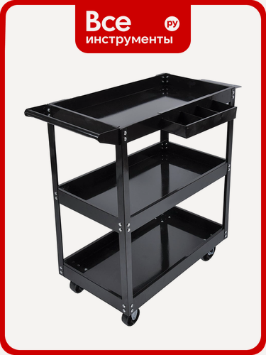 Изображение товара Тележка инструментальная передвижная AV Steel 3 полки AV-953003