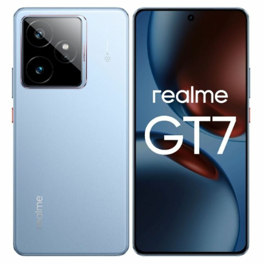 6,78" Смартфон realme GT 7 12/512 ГБ (6941764463516) голубой