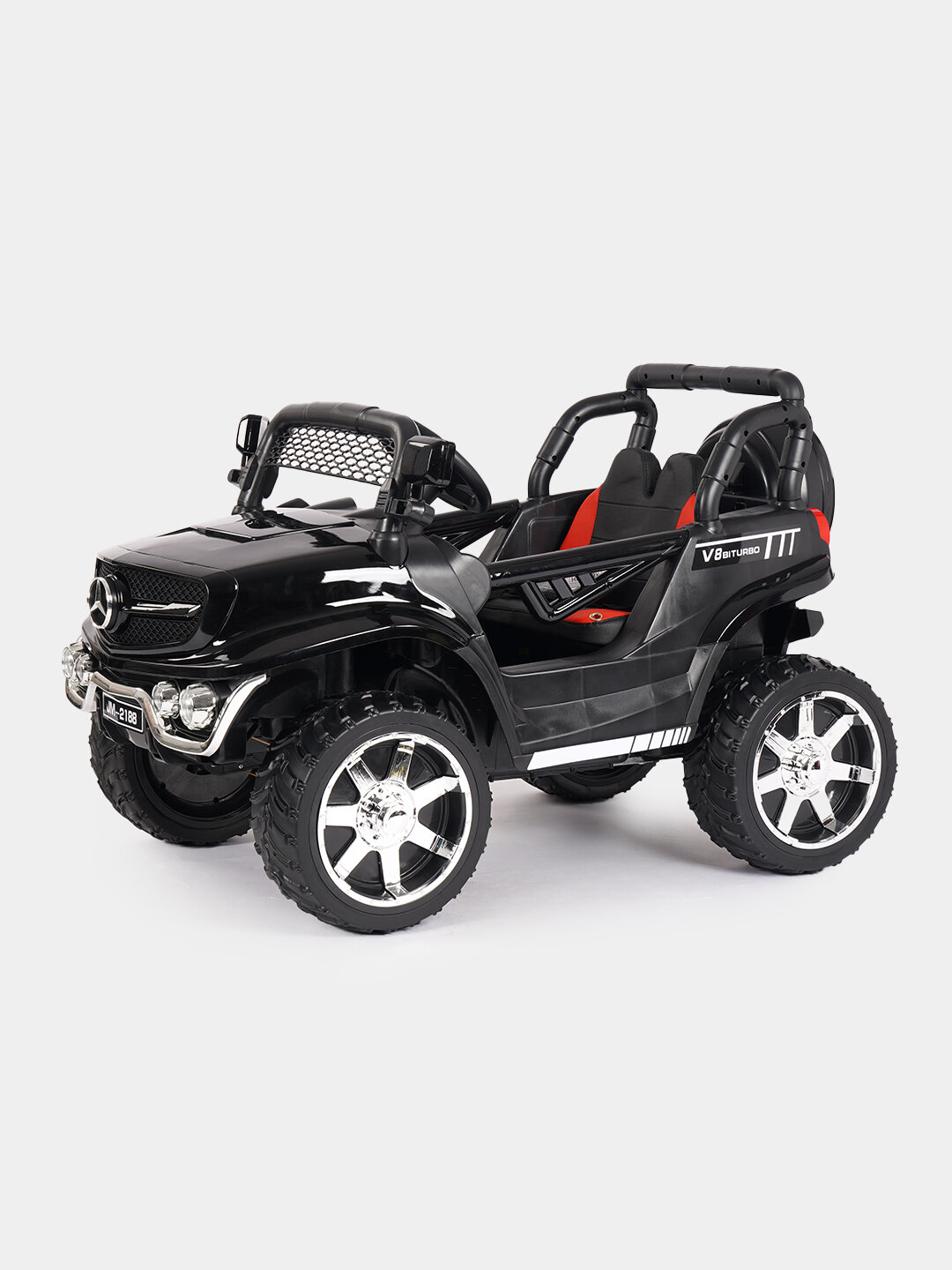 Электромобиль для детей Mercedes Off-Road , световые эффекты — фото 1