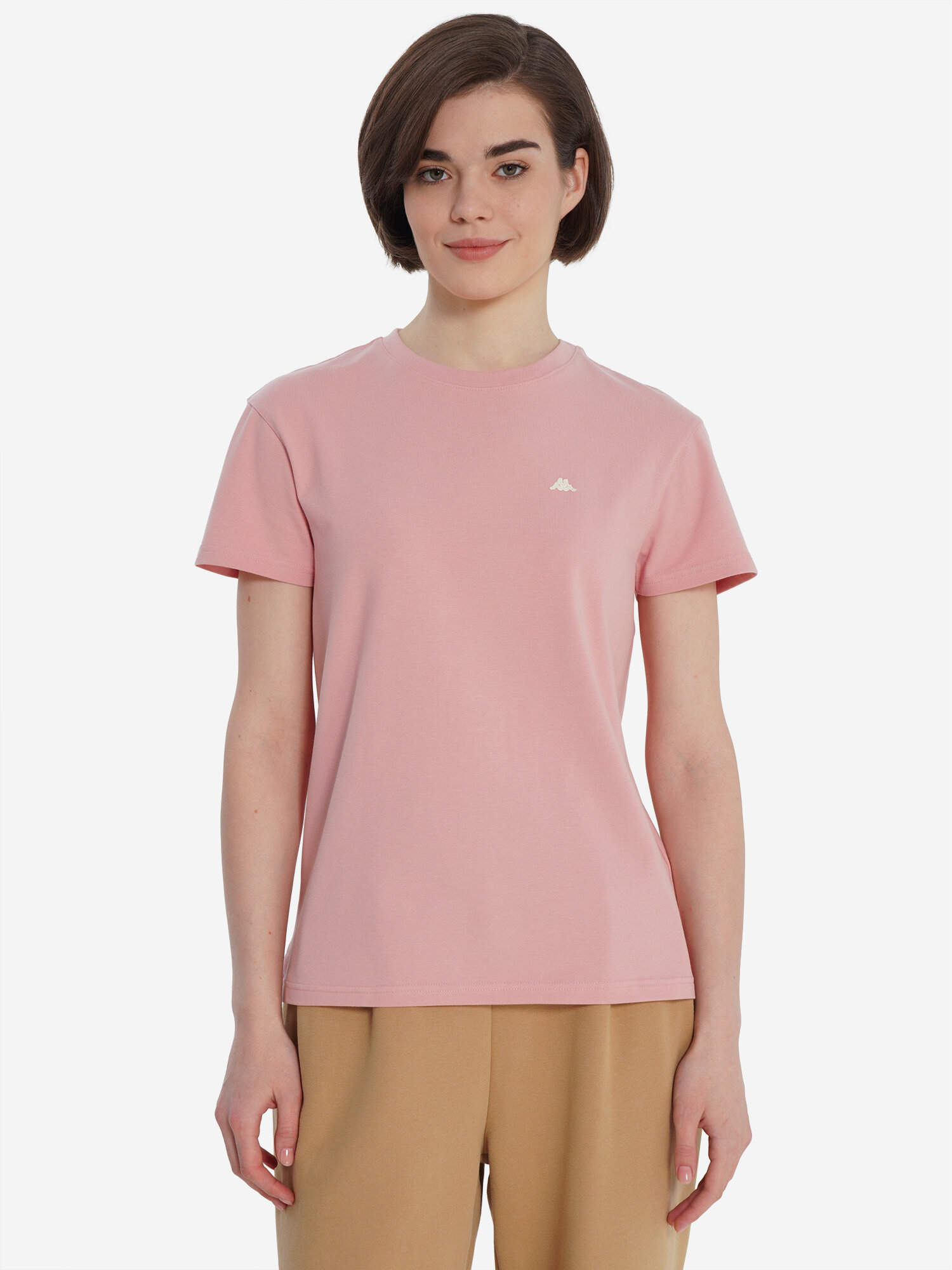 Футболка Robe di Kappa, размер 46, розовый — фото 1