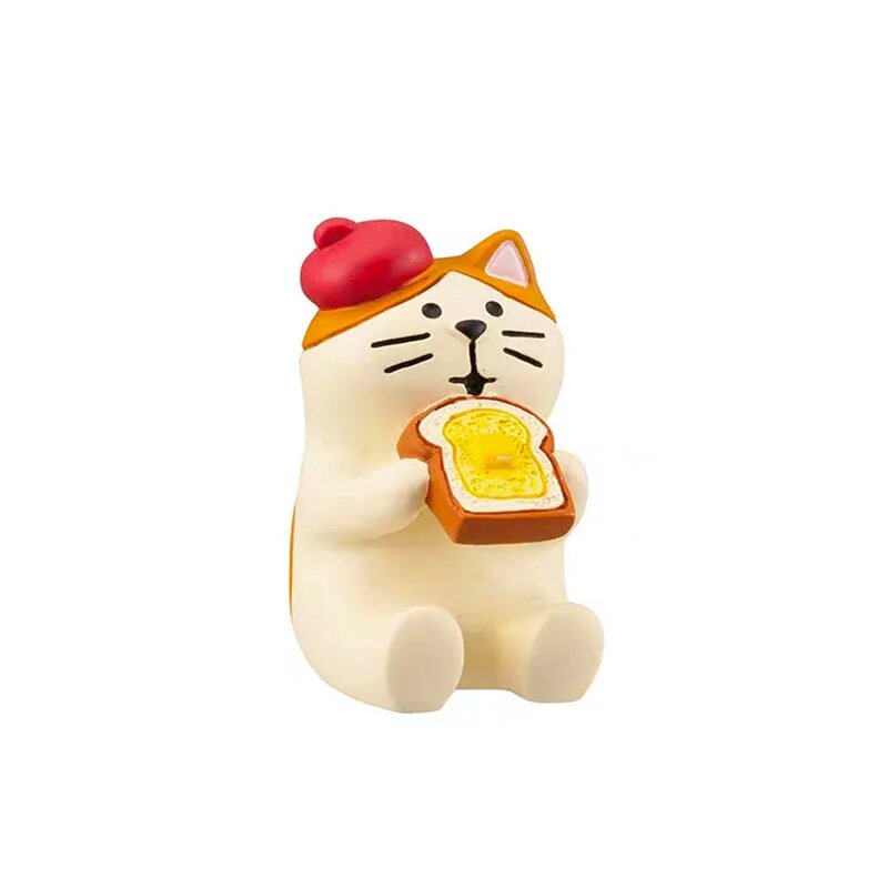 Фигурка кота с тостом Zakka, 73169-13