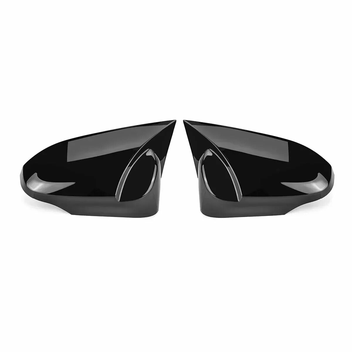 Накладка На Зеркало Заднего Вида Toyota Camry 2012-2017, ABS-пластик, Накладка На Glossy Black