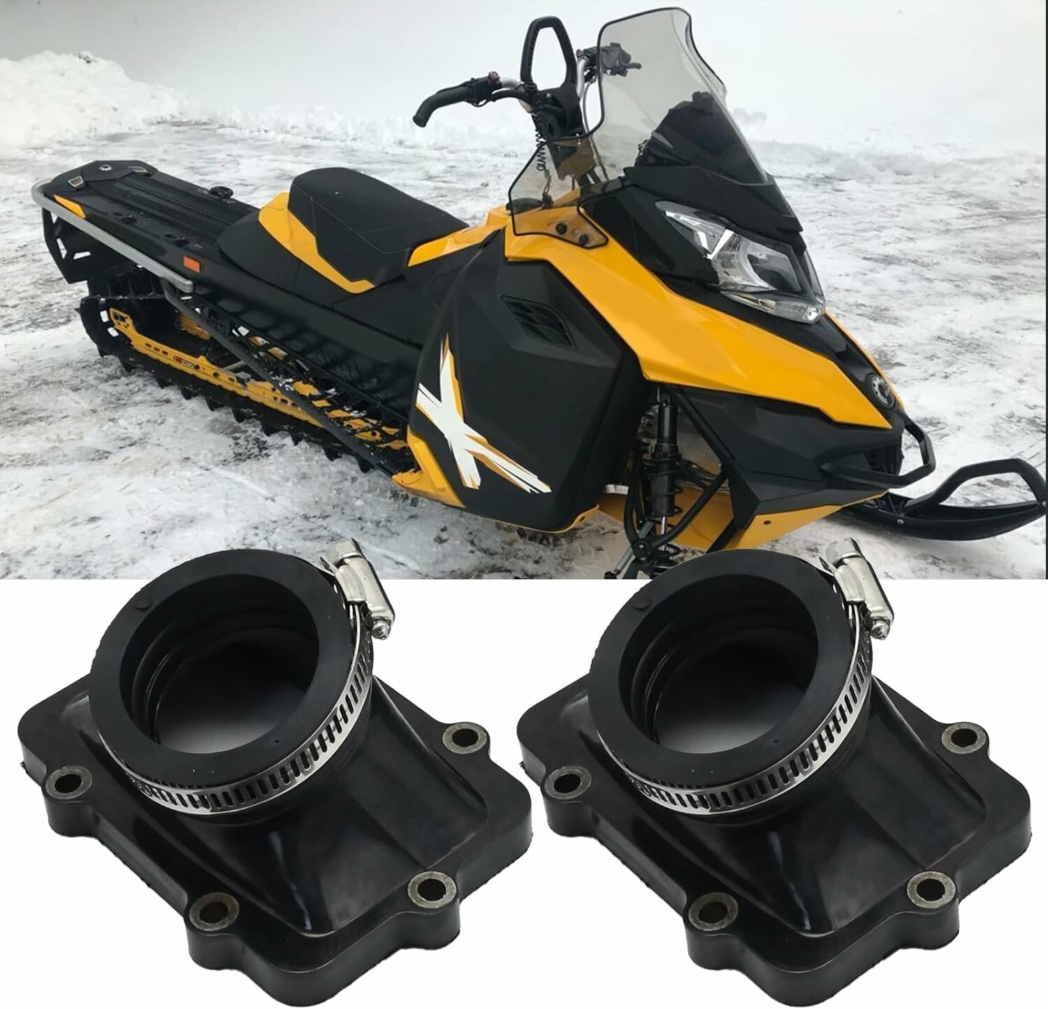 Патрубок карбюратора для снегохода Ski-Doo 600 500