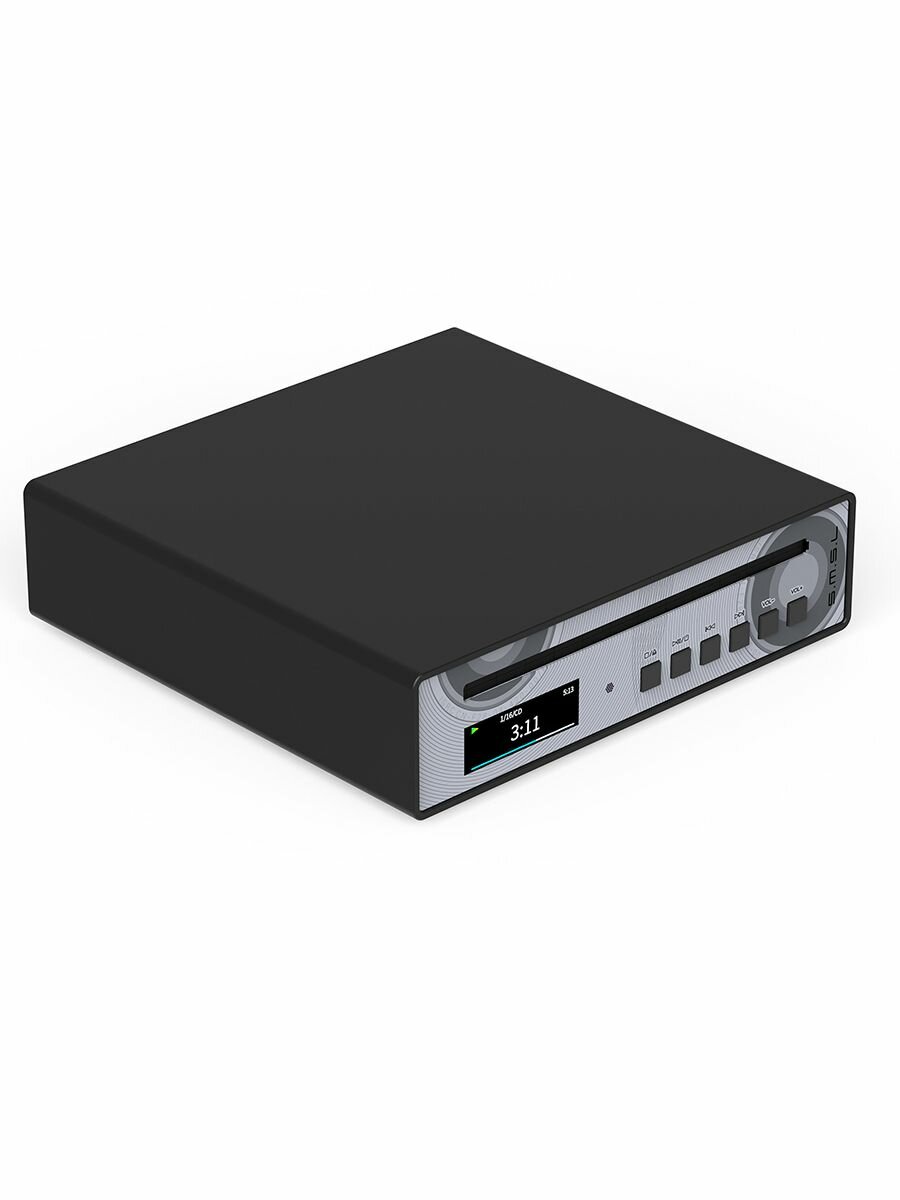 CD проигрыватель SMSL-PL100PRO 43131 HiFi COAXIAL OPTICAL CD-плеер черное