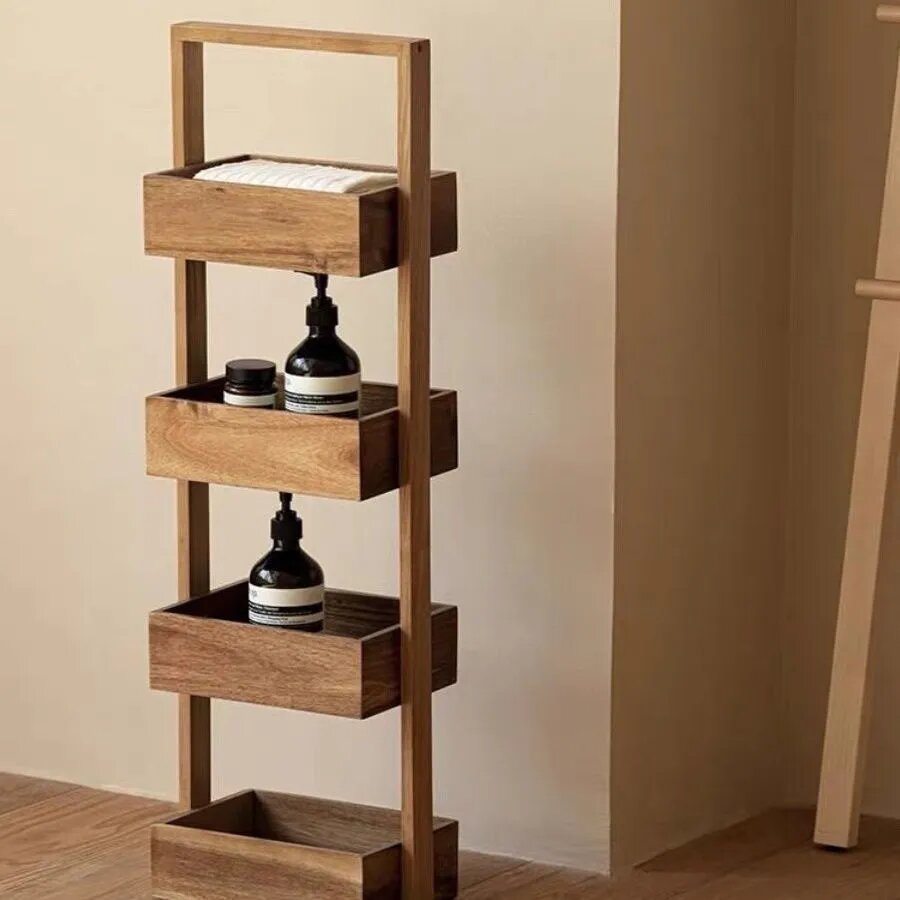 ZARA HOME Этажерка, Дерево, 28х18х87 см