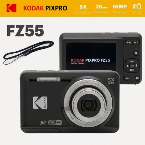 Изображение товара Фотоаппарат Kodak PIXPRO FZ55 Friendly Zoom (FZ55-BK) черный