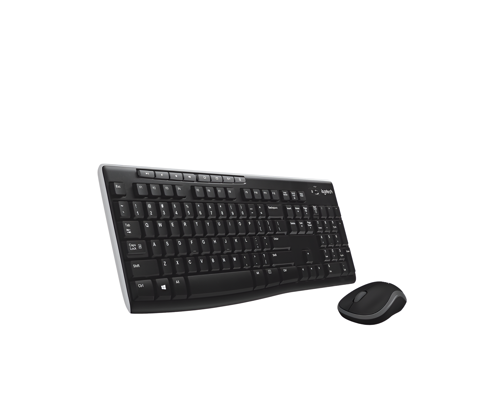 Logitech MK270 — удобный и надёжный беспроводной комплект клавиатуры и мыши для дома и офиса.