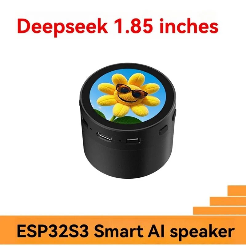 Для XiaoZhi AI Voice Chat Robot Speaker Box ESP32-S3 Development Board N16R8 С 1,85-Дюймовым Круглым ЖК-Дисплеем